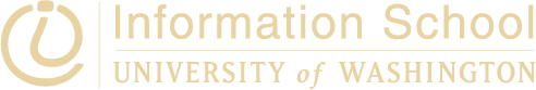 gold ischool logo