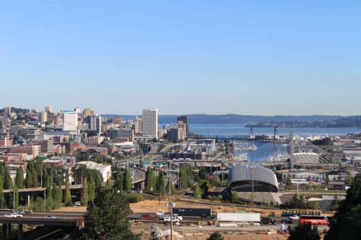 Tacoma city Skyline